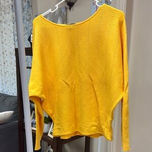 Cyrus Bright Yellow Women's Sweater